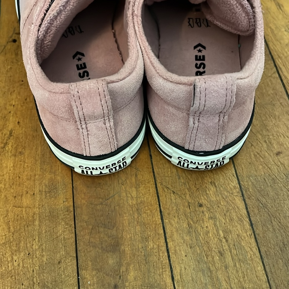 Converse All Star rose pink suede shoes - Picture 5 of 6